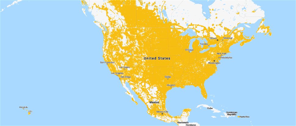 Wireless Carrier Coverage Maps