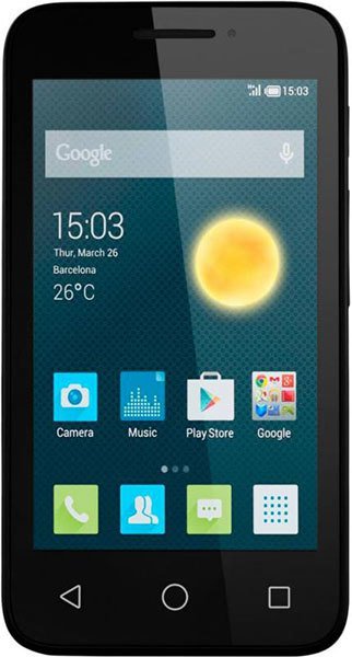 Alcatel One Touch Pixi 3 (4-inch)