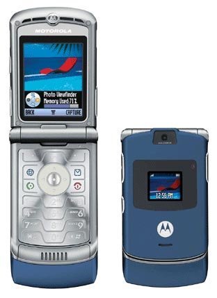 Motorola RAZR (Blue)