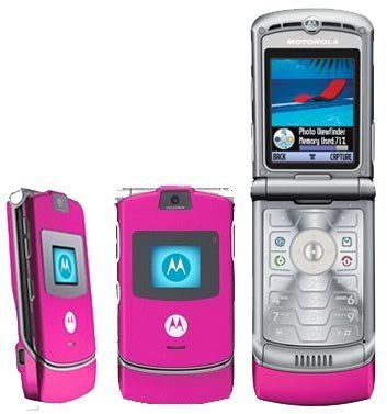 Motorola RAZR V3c (Magenta Pink)