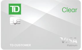 TD Clear Visa Platinum Credit Card