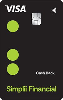Simplii Financial™ Cash Back Visa* Card