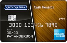 Comerica Cash Rewards American Express® Card
