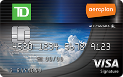 TD Aeroplan Visa Signature Credit Card
