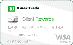 TD Ameritrade Client Rewards Card