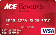 Ace Rewards Visa Business Card