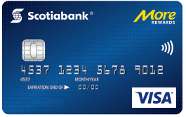 Scotiabank® More Rewards® Visa card