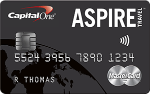 Capital One Aspire Travel World Elite Mastercard