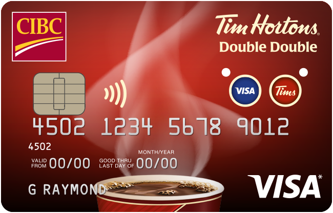 CIBC Tim Hortons® Double Double® Visa Card