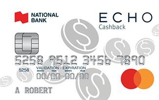 National Bank Echo Cashback Mastercard
