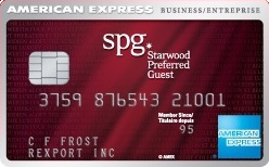 Starwood Preferred Guest Business Credit Card from  American Express