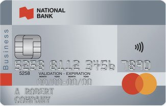 No-Fee National Bank Mastercard Business Card