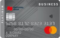 National Bank Platinum Mastercard Business Card